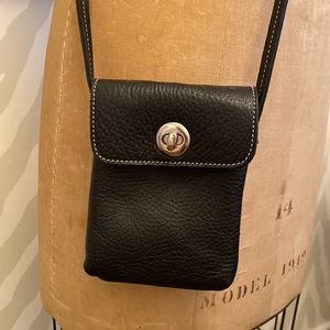 Roots Genuine Leather Cell Phone Purse